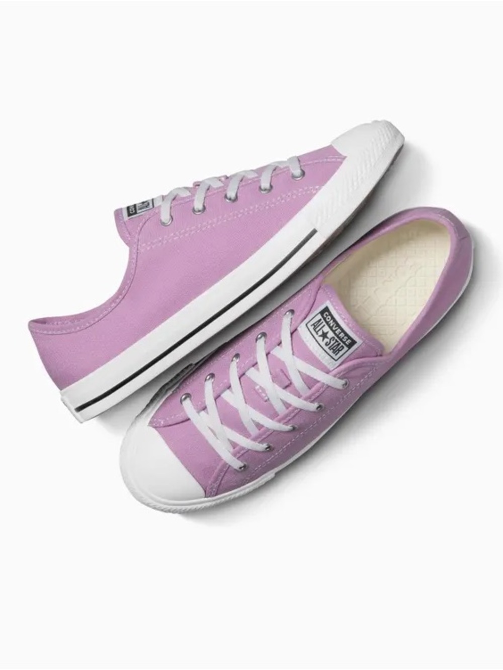 Converse Chuck Taylor all star low top Orchid purple sneakers